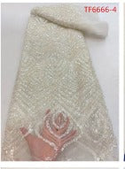 Beaded French Lace
